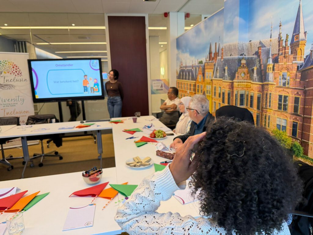 Omstanderstraining Inclusia bij PEP Den Haag